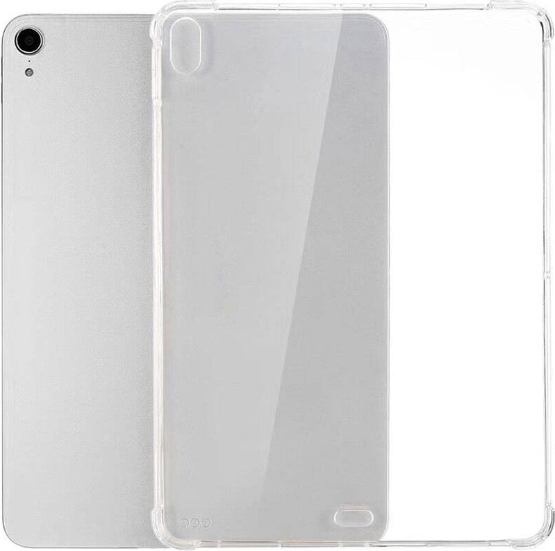 Apple iPad Air 13 2024 Kılıf Uyumlu Mnc Tablet Nitro Anti Shock Silikon Kapak-Şeffaf