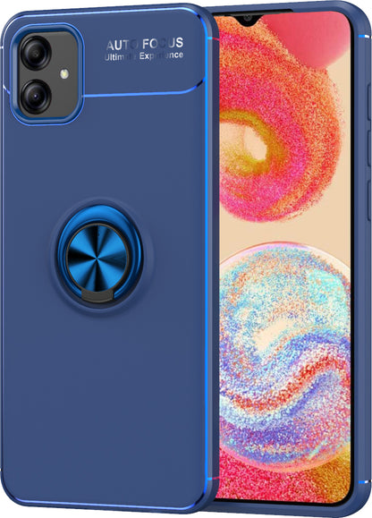 Galaxy A04E Kılıf Mnc Ravel Silikon Kapak-Mavi
