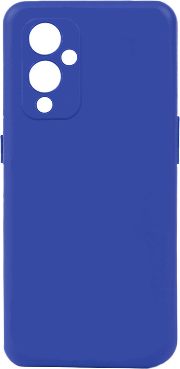 One Plus 9 Kılıf Mnc Biye Silikon-Mavi