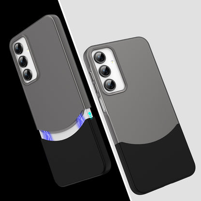 Galaxy A56 Kılıf Mıknatıslı Mnc Duble Kapak - Siyah