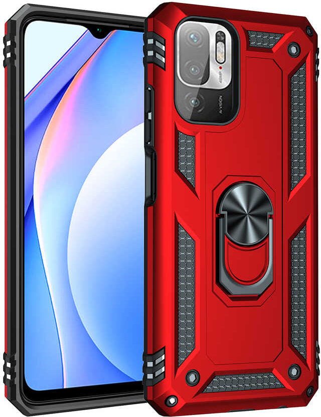 Xiaomi Redmi Note 10 5g Kılıf Mnc Vega Kapak-Rose Gold