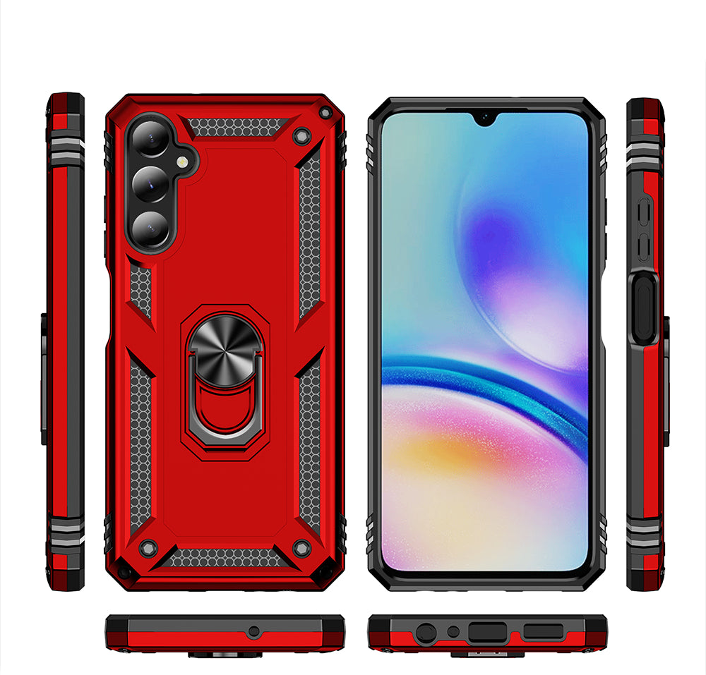 Galaxy A05S Kılıf Mnc Vega Kapak-Kırmızı
