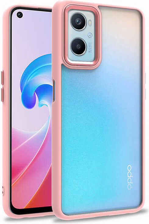 Oppo A36 Kılıf Mnc Flora Kapak-Rose Gold