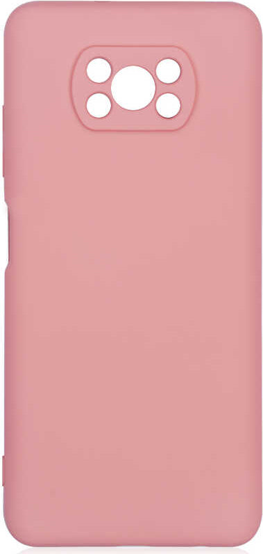 Xiaomi Poco X3 Kılıf Mnc Mara Laaakan Kapak-Pembe Açık