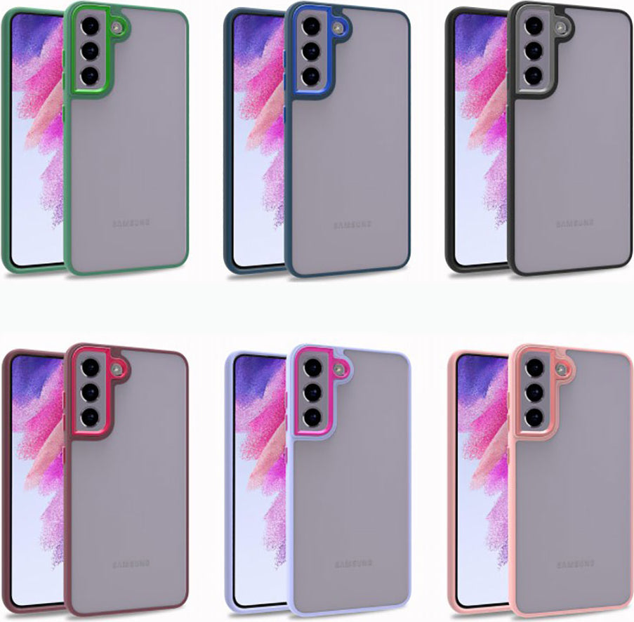 Galaxy S21 Fe Kılıf Mnc Flora Kapak-Kırmızı