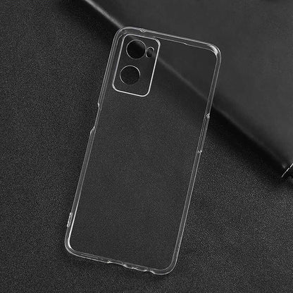 Oppo A96 4g Kılıf Mnc Süper Silikon Kapak-Renksiz
