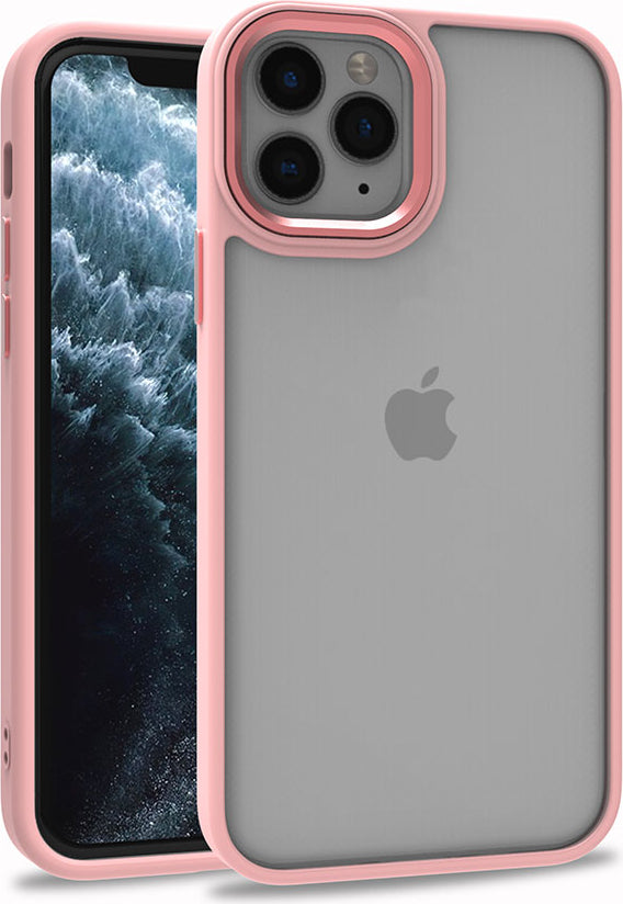 iPhone 11 Pro Uyumlu Mnc Flora Kapak-Rose Gold