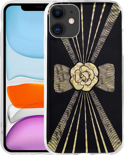 iPhone 11 Uyumlu Desenli Sert Mnc Elnov Kapak-No3