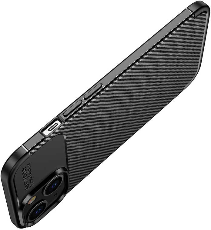 iPhone 14 Plus Uyumlu Mnc Negro Silikon Kapak-Siyah