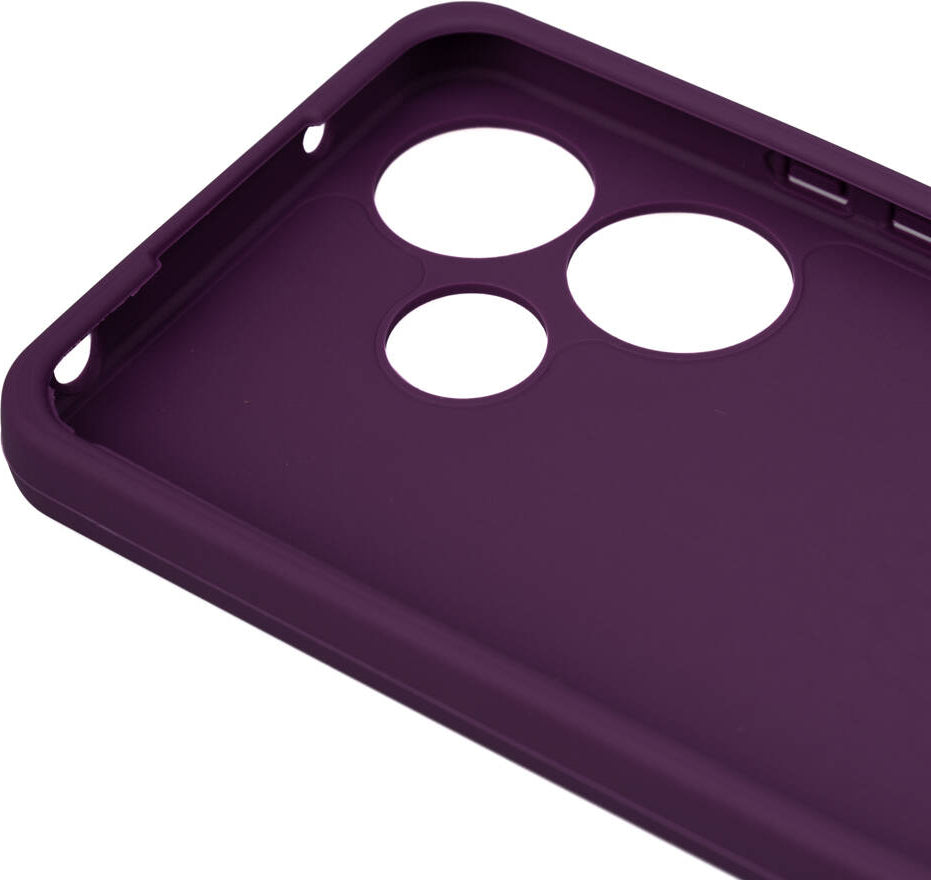 Xiaomi Redmi 13 4g Kılıf Mnc Biye Silikon-Siyah
