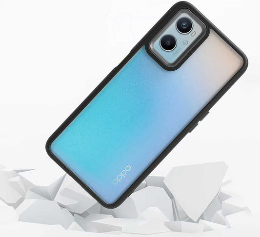 Oppo A36 Kılıf Mnc Flora Kapak-Mavi