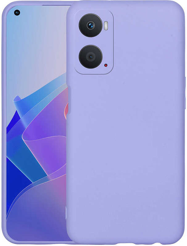 Oppo A76 Kılıf Mnc Mara Laaakan Kapak-Lila