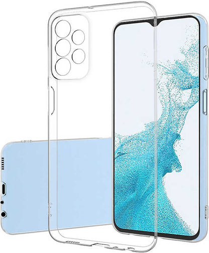 Galaxy A33 5g Kılıf Mnc Süper Silikon Kapak-Renksiz