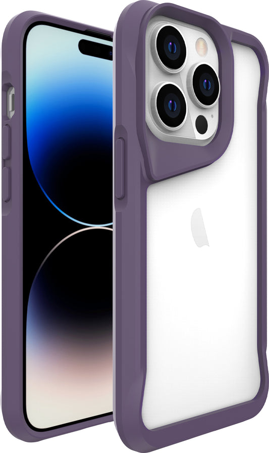 iPhone 14 Pro Uyumlu Mnc T-Max Kapak-Derin Mor