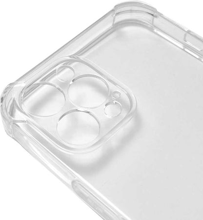iPhone 12 Pro Uyumlu Mnc Kamera Korumalı Nitro Anti Shock Silikon-Renksiz