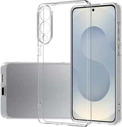 Galaxy S25 Edge Kılıf Mnc Süper Silikon Kapak - Şeffaf