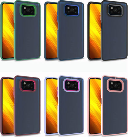 Xiaomi Poco X3 Kılıf Mnc Flora Kapak-Kırmızı