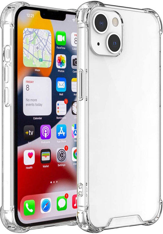 Apple iPhone 15 Plus Kılıf Mnc Nitro Anti Shock Silikon-Renksiz