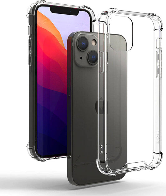Apple iPhone 15 Plus Kılıf Mnc Nitro Anti Shock Silikon-Renksiz