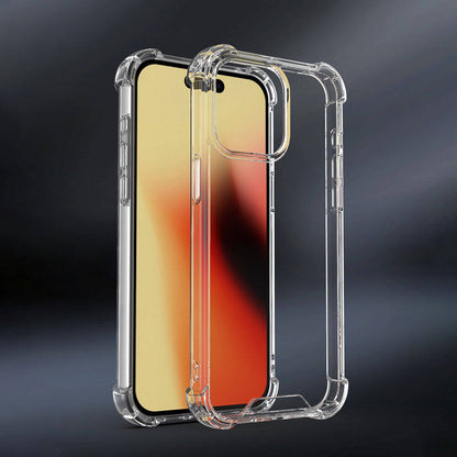 Apple iPhone 15 Plus Kılıf Mnc Nitro Anti Shock Silikon-Renksiz