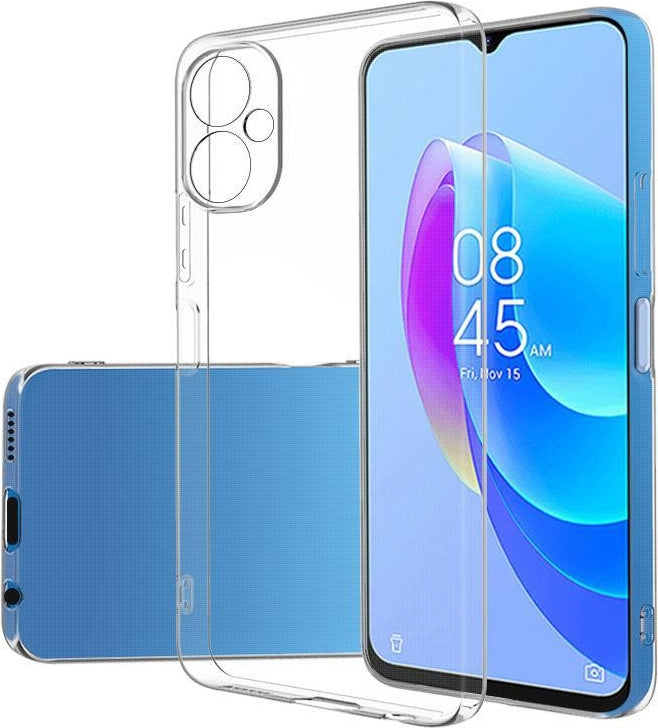 Tecno Camon 19 Neo Kılıf Mnc Süper Silikon Kapak-Renksiz