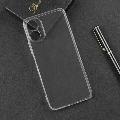 Tecno Camon 19 Neo Kılıf Mnc Süper Silikon Kapak-Renksiz
