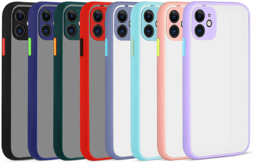 iPhone 11 Uyumlu Mnc Hux Kapak-Siyah