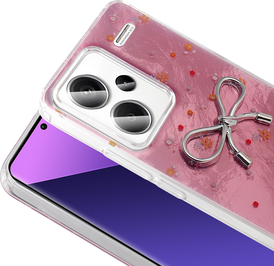 Redmi Note 13 Pro Plus 5g Kılıf Kamera Korumalı Figürlü Mnc Ponti Silikon Kapak - Lila
