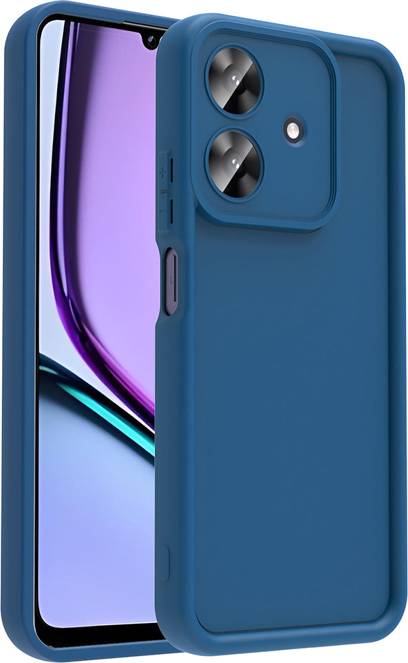 Realme Note 60 Kılıf Kamera Korumalı Mnc Ananas Kapak - Koyu Yeşil