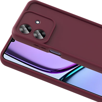 Realme Note 60 Kılıf Kamera Korumalı Mnc Ananas Kapak - Koyu Yeşil