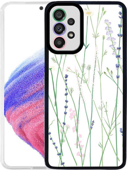 Galaxy A33 5g Kılıf Mnc M-Fit Desenli Kapak-Flower No4