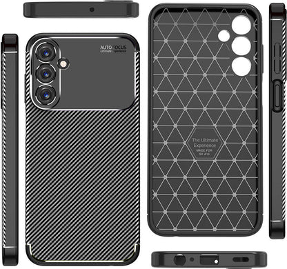 Galaxy A15 Kılıf Mnc Negro Silikon Kapak-Siyah