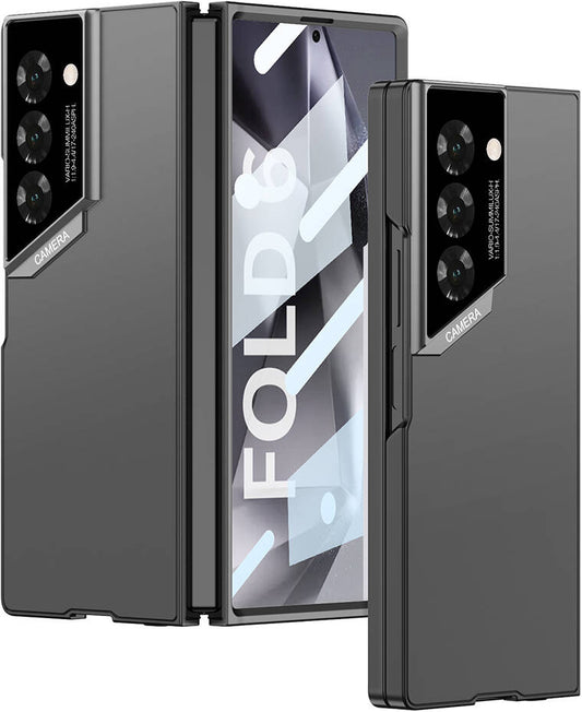 Galaxy Z Fold 6 Kılıf Ultra Ince Kamera Korumalı Sert Rubber Mnc 3. Seri Procase Kapak-Siyah