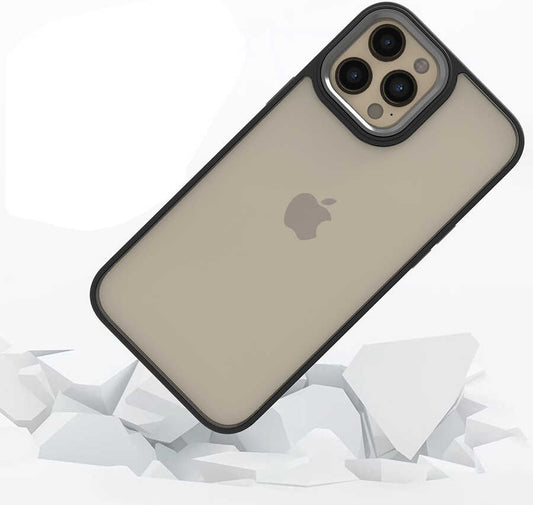 iPhone 12 Pro Max Kılıf Mnc Flora Kapak-Mavi