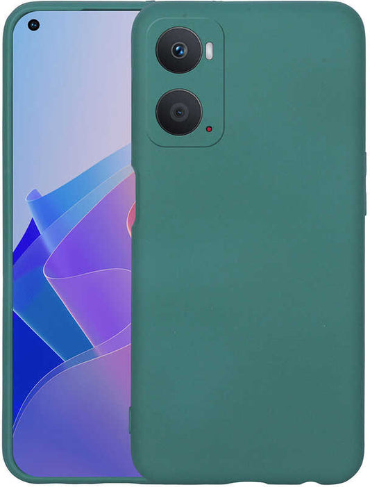 Oppo A36 Kılıf Mnc Mara Laaakan Kapak-Koyu Yeşil