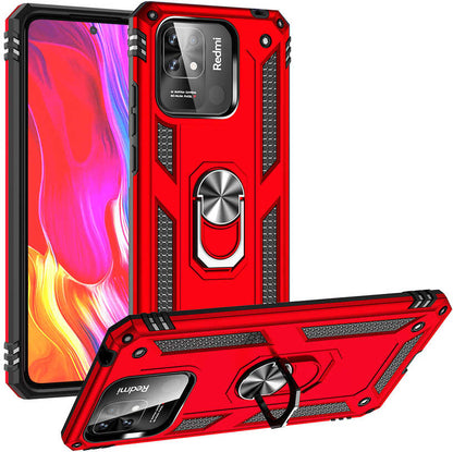 Xiaomi Poco C40 Kılıf Mnc Vega Kapak-Kırmızı