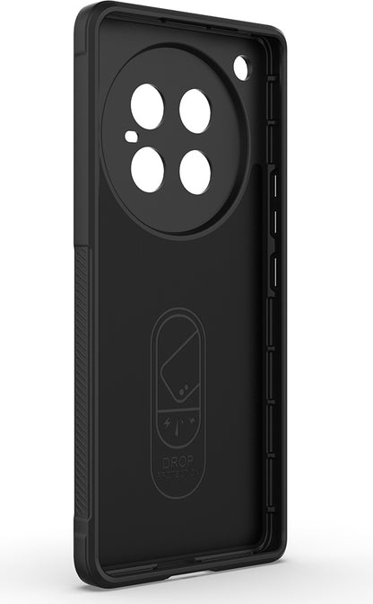 Infinix Zero 40 5g Kılıf Esnek Tpu Oyuklu Arka Yüzey Tasarımlı Mnc Etnik Silikon Kapak - Lacivert