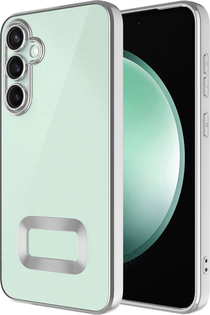 Galaxy A26 Kılıf Kamera Korumalı Logo Gösteren Mnc Omega Kapak - Derin Mor