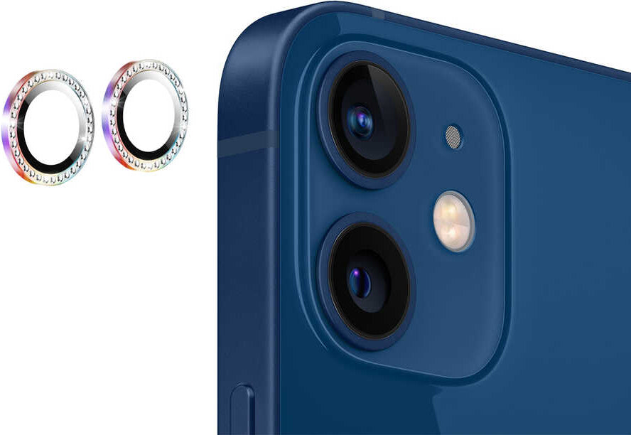 iPhone 11 Uyumlu Mnc Cl-06 Kamera Lens Koruyucu-Colorful