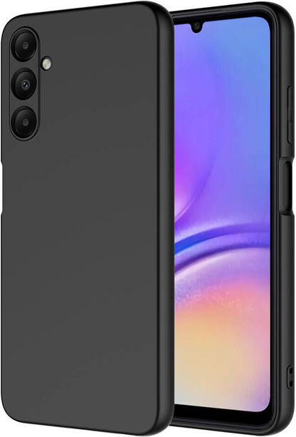 Galaxy A15 Kılıf Mnc Mara Laaakan Kapak-Siyah