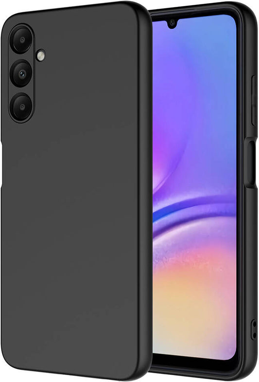 Galaxy A15 Kılıf Mnc Mara Laaakan Kapak-Siyah