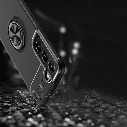 Galaxy S22 Plus Kılıf Mnc Ravel Silikon Kapak-Kırmızı