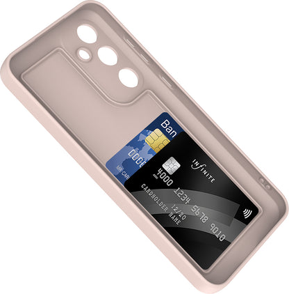 Galaxy A56 Kılıf Kamera Korumalı Kartlık Hazneli Mnc Vitra Kapak - Lacivert