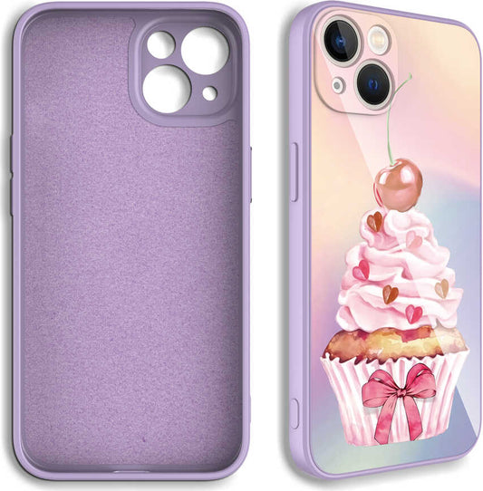 iPhone 13 Kılıf Kamera Korumalı Desenli Sert Silikon Mnc Epoksi Kapak-No1