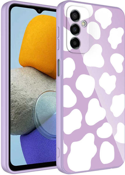 Galaxy M23 Kılıf Kamera Korumalı Desenli Sert Silikon Mnc Epoksi Kapak-No6