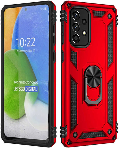 Galaxy A73 Kılıf Mnc Vega Kapak-Siyah