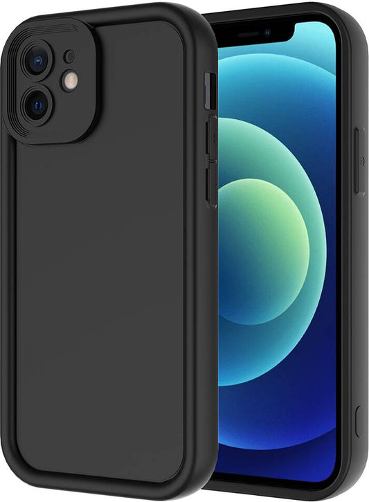 Apple iPhone 11 Kılıf Kamera Korumalı Mnc Ananas Kapak-Siyah