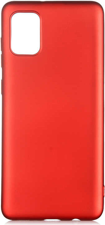 Galaxy A02S Kılıf Mnc Premier Silikon Kapak-Kırmızı