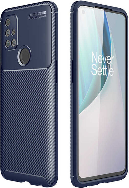 One Plus Nord N10 5g Kılıf Mnc Negro Silikon Kapak-Lacivert