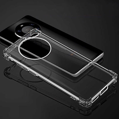 Huawei Mate 40 Pro Kılıf Mnc Nitro Anti Shock Silikon-Renksiz